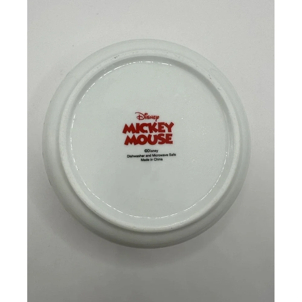 Ceramic Mickey Mouse Covered Bowl Steam Escape-Disney Christmas Microwaveable